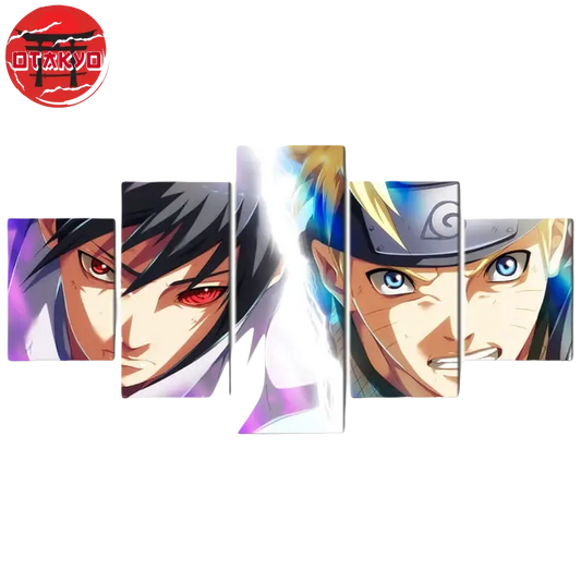 Tableau Sasuke & Naruto Duel des Destinées - Naruto Shippuden™
