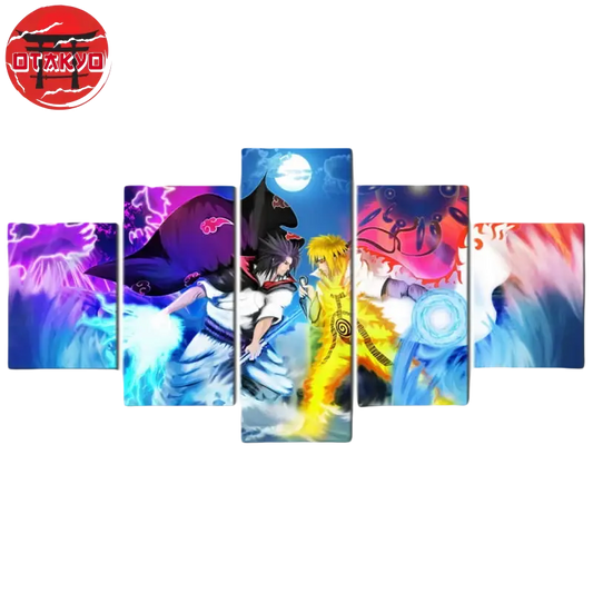 Tableau Sasuke vs Naruto - Naruto Shippuden™
