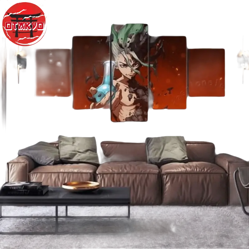 Tableau Manga Senku - Dr. Stone