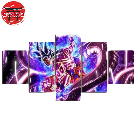 Poster Dragon Ball Super GT - Son Goku Et Vegeta - Toile 70x100cm Sans Poster Dragon Ball Super GT - Son Goku Et Vegeta - Toile 70x100cm Sans