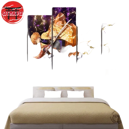 Tableau Zenitsu Agatsuma - Demon Slayer