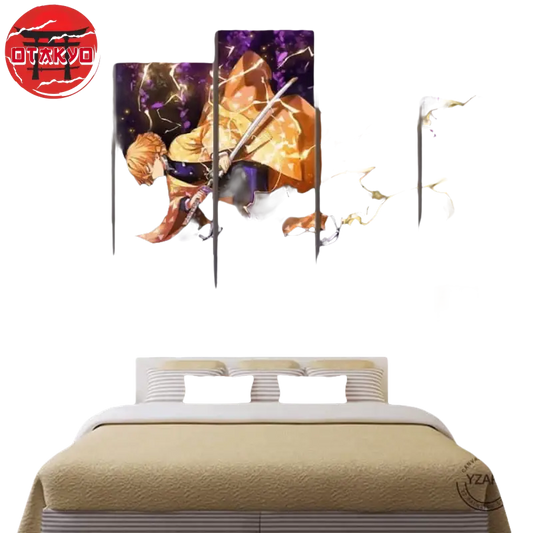 Tableau Zenitsu Agatsuma - Demon Slayer