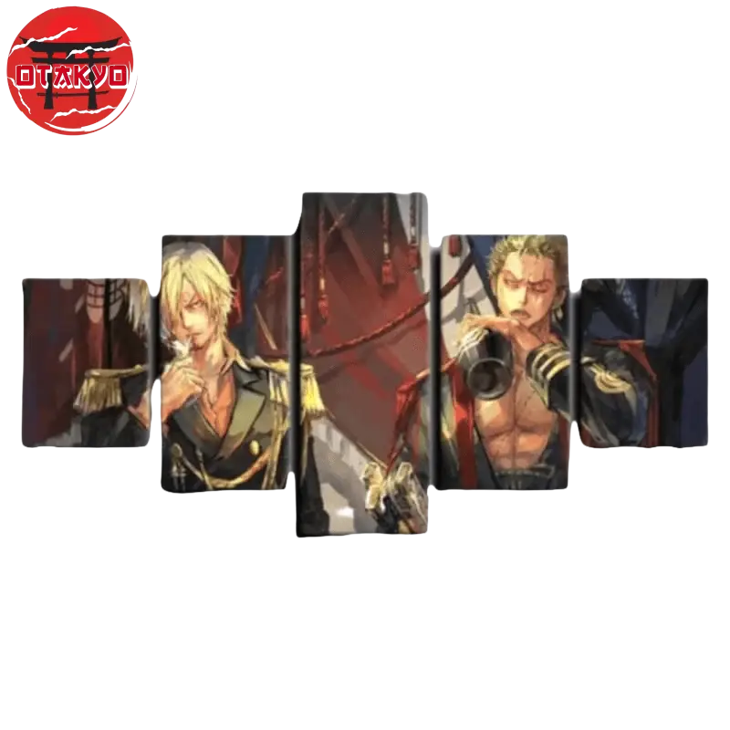Tableau Zoro et Sanji - One Piece™