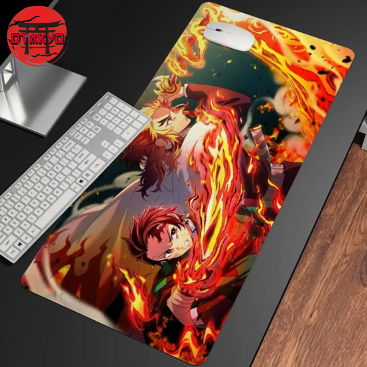 Tapis de souris Tanjiro & Kyujoro - Demon Slayer™