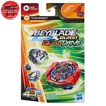 Toupie Cyclone Roktavor R7 Aquilon'-Q Massive-Q+Flugel-6 - Beyblade Burst QuadDrive™