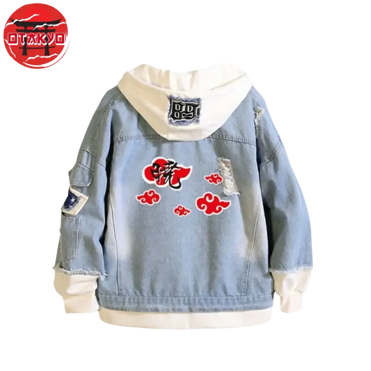 Veste en jean Akatsuki - Naruto™ - Otakyo