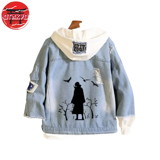 Veste en jean Itachi Uchiwa - Naruto™ - Otakyo
