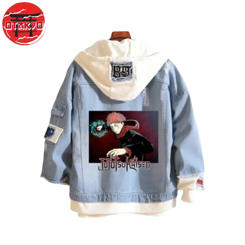 Veste en jean Itadori Yuji - Jujutsu Kaisen™ - Otakyo