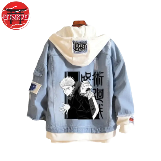 Veste en jean Itadori Yuji - Jujutsu Kaisen™ - Otakyo