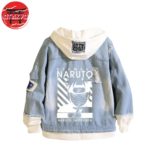 Veste en jean Naruto Shippuden - Naruto™ - Otakyo