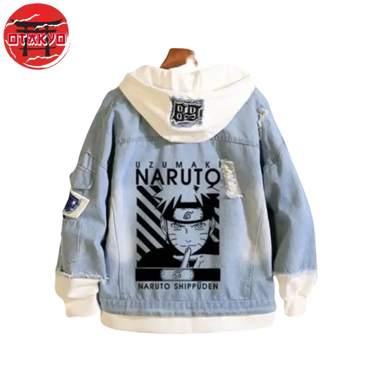 Veste en jean Naruto Shippuden - Naruto™ - Otakyo