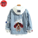 Veste Jean Luffy Gear 4th - One Piece™