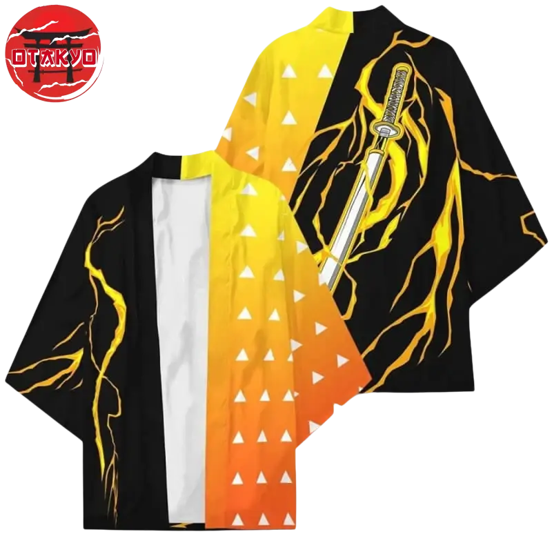 veste-kimono-zenitsu-demon-slayer™
